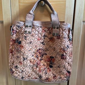 Sundance Brand, leather weave purse